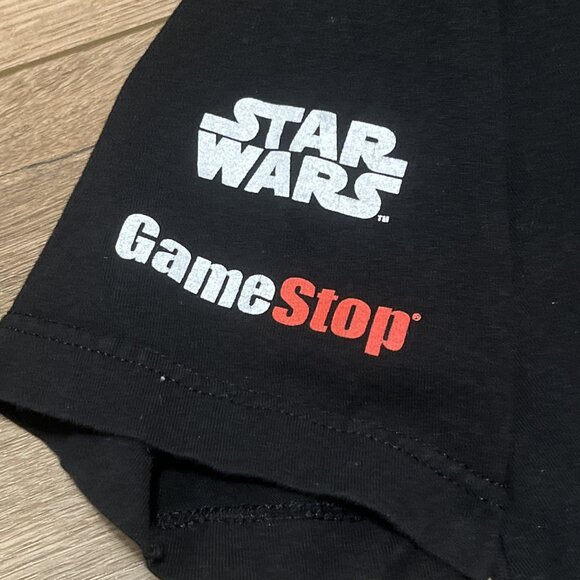 Star Wars The Black Series Gamestop Promo T Shirt Adult SZ LARGE Gaming Greats - Picture 6 of 8
